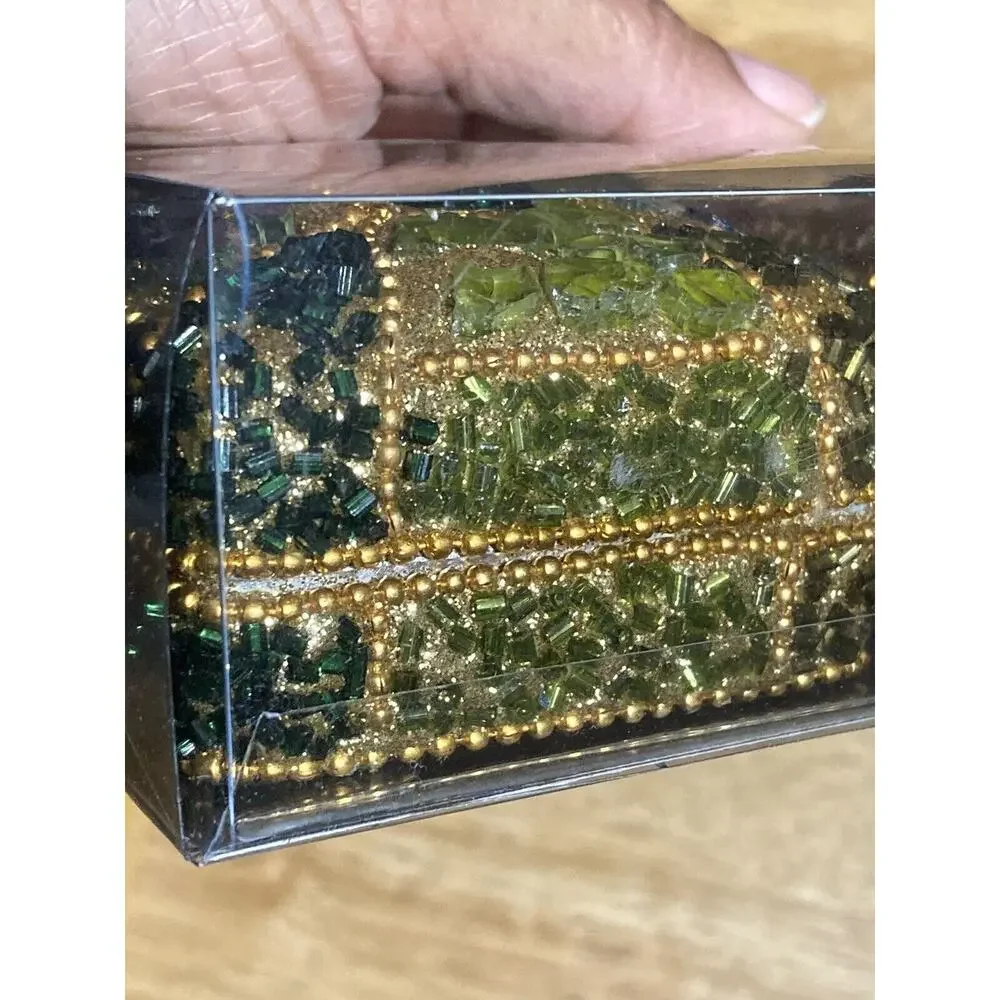 PIER‎ 1 3 Mini Boxes Trinket Boxes Jeweled - 2 3/4” x2 1/2